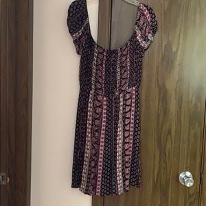 Black and pink Dress